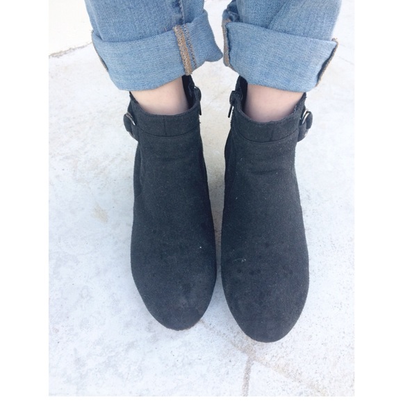 Preowned black ankle boots - Picture 3 of 7